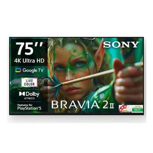 Sony BRAVIA 2 M2 190 cm (75 inches) 4K Ultra HD LED Smart Google TV 