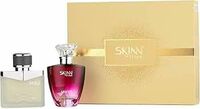 Skinn by Titan Raw and Celeste Perfumes for Men and Women, 50ml (Pack of 2) 