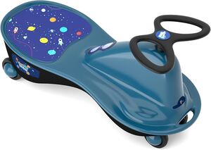 Lifelong Cuppy Panda Ride On Swing Car for Kids Age 2+ Years | No Battery or Pedal | ABS Body | Twist & Go Steering | Non-Slip Wheels for Indoor & Outdoor | Easy to Carry | Push Car | Capacity 100 kg