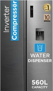 Midea 560 L Frost Free Side by Side Refrigerator