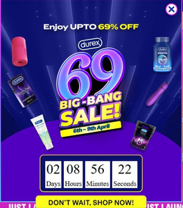 Durex 69 Big Bang Sale