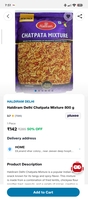 jiomart -Haldiram mixture at 50 % off (location -800026)