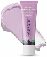  Peezons THE PLANT FIX 0.1% Salicylic Acid Jamun Mattifying Lightweight Sunscreen SPF50+ PA+++ - SPF SPF 50 PA+++ PA+++ on Flipkart