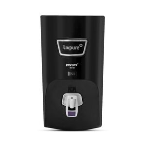 Livpure PEP PRO+ RO+UV Water Purifier for Home - 7 L Storage | Black