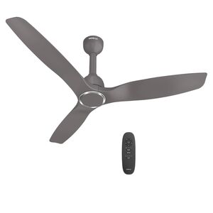 Havells Stealth Slim BLDC 1200 mm Ceiling Fan | Remote Controlled, High Air Delivery Fan | 5 Star Rated, Upto 50% Energy Saving, Reverse Rotation, 2 Year Brand Warranty | (Pack of 1, Stone Grey)