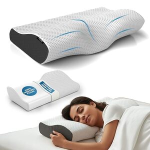 Lifelong Cervical Pillow for Neck Pain | Orthopedic Memory Foam Neck Pillow 