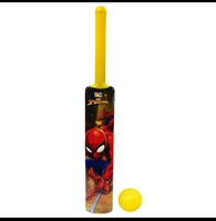 Itoys Marvel Spiderman Plastic Bat and Ball Set (3+ yrs)