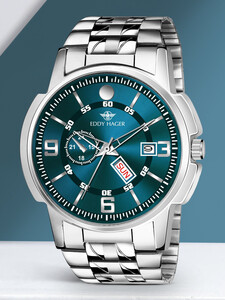 EDDY HAGER Olive Day and Date Analog Watch  - For Men EH-226-OLIVE