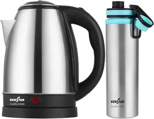 Kenstar ESTELLA COMBO Electric Kettle 1.8L & Stainless Steel Bottle