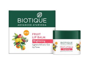 Biotique Fruit Whitening/Brightening Lip Balm SPF 50