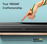 Mivi Fort S80 with 2 inBuilt Subwoofers, 3EQ Modes, Remote Ctrl 80 W Bluetooth Soundbar (Black, 2.2 Channel)