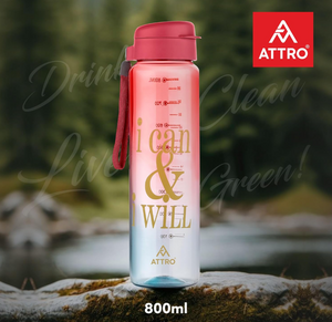 ATTRO Plastic Sports Buddy Deluxe Water Bottle
