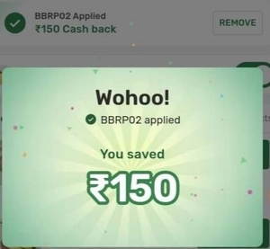 BigBasket New Loot : Flat Rs.150 Cashback On Min. Order Rs.260 maybe user specific C