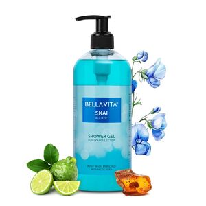 Bella Vita Luxury Skai Aquatic Body Wash Shower Gel for Men and Women | 500ml 