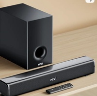 Mivi Fort H120 Soundbar, 120 Watts, 2.1 Channel, Multi-Input and EQ Modes, BT v5.1 120 W Bluetooth Soundbar (Black, 5.1 Channel)