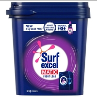 Jiomart: Surf Excel Matic Front Load Detergent Powder (6 kg + Free Liquid Detergent 500 ml) at low Price