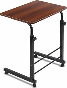 TECHNOVIBES Foldable Study Table (Wooden with Black Leg) 