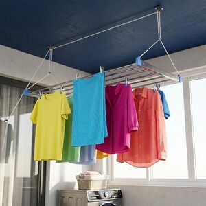 Amazon Basics Stainless Steel Ceiling Cloth Dryer