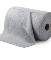 Microfibre Cleaning Cloth Roll, 25 x 25 cm, Grey, Multipurporse Cleaning Uses Pack of 20, Quick Tear-Away Design