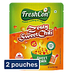 Freshcon Zesty Sweet Chili Steamed Sweet Corn Kernels With Tastemaker (2 × 220 g Multipack)