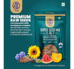 41 Foods Premium Seed Mix 5-in-1 | Flax, Chia, Pumpkin, Sunflower & Watermelon Seeds | 200g