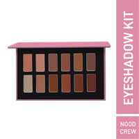 Bigbasket | MyGlamm |
POPxo Makeup Nood Crew 12 Eyeshadow
Kit - Mattes & Shimmers