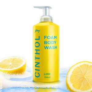 Cinthol Lime Foam Body Wash (750ml) 