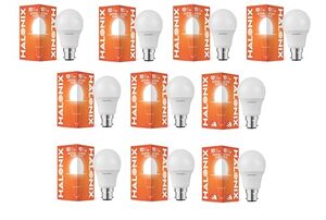 Halonix 10W B22 LED Cool Day Light Bulb, Pack of 10