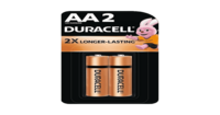 Check out Duracell Alkaline Aa Battery, 1.5 Volts on Instamart 2 pieces at 19rs