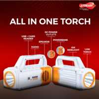 Eveready BOOMRAY DL282 Torch with Radio , Bluetooth speaker, card reader. Lowest price ever launched.
