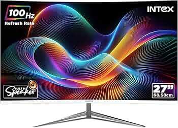 75% off on - Intex 68.5 CM (27 Inch) Full HD Curved Backlight LED Monitor | - Rs. 6883