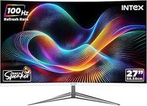 Intex 68.5 CM (27 Inch) Full HD Curved Backlight LED Monitor |