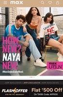 max fashion 500rs off 