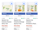 Instamart | Check Icecream | Apsara Ice Creams Guava Glory Tub 