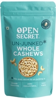 OPEN SECRET Premium Whole Kaju (1Kg)- High Protein Dry Fruit, Fasting Vrat Special Cashews with live link