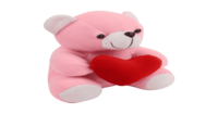Instamart | Playtoons Soft Plush Supersoft Baby Teddy Bear with Heart for Kids,Pink 🩷 | Price Drop