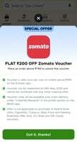 Blinkit - Get a ₹200 Zomato Voucher on Blinkit Orders Above ₹799
