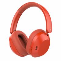 realme TechLife Studio H1 Over The Ear Over Ear Wireless Headphone with 70Hours Playtime 360° Spatial Audio, 40mm Drivers, 80ms Superlow Latency, 43 dB Adaptive ANC-Red


