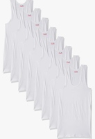 Rupa Jon Sleeveless Vest for Men, 100% Cotton Material, Round Neck, Pack of 9