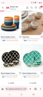 Myntra | Dinner Set : Upto 83% Off + 20% Off Coupon Code