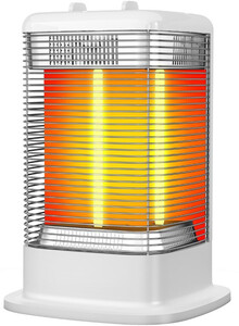CalenterRoom Heater With 3 Carbon Heating Tube, Tip Over Switch Protection Carbon Room Heater