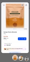 Humpy Farms Almond 250gms @185