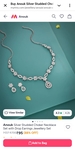 Necklace set with earrings 