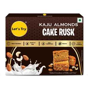 Digihaat: Let's Try Kaju Almond Cake Rusk - 100g