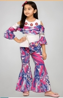 CHRYSANTHEM Adorable Baby Top & Bottom Set | Printed Casual