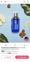 United Colors of Benetton Men Sustainable Colors Blue Eau de Toilette 100 ml