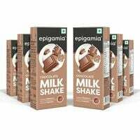 Amazon Now | Epigamia Chocolate Milkshake, 180ml (Pack of 6)