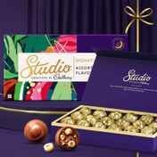 Cadbury Studio Signature Pralines, Assorted Flavours Chocolate Gift Pack Net Qty: 1 pack (18 x 13 g) - Checked in Delhi