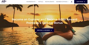 Accor+ Explorer membership Bonus is live.