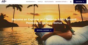 Accor+ Explorer membership Bonus is live.